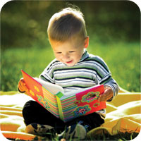 child reading